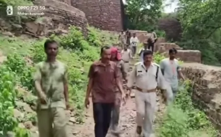 नरवर किले से ऐतिहासिक तोप चोरी: जांच में नया खुलासा, चौकीदार ने बदला बयान