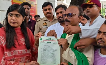जौहर विश्वविद्यालय के 38 भवनों के ध्वस्तीकरण पर रोक की मांग, एआईएमआईएम ने राष्ट्रपति के नाम सौंपा ज्ञापन