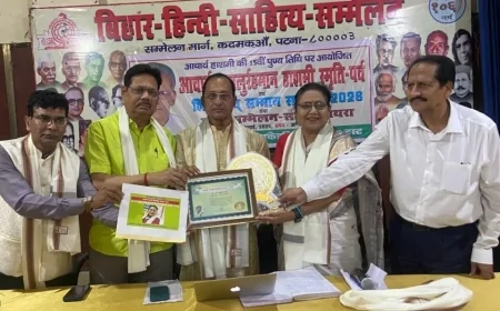 ACHARYA HASHMI WAS A MAN OF LETTERS:Dr. ANIL SULABH