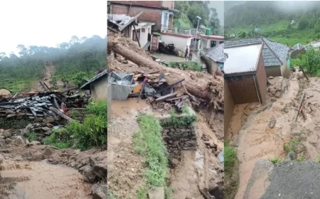 रेड अलर्ट के बीच हिमाचल में तबाही, कांगड़ा की बोह घाटी में बादल फटा; छह घर बहे, कई दिनों तक भारी बारिश का अलर्ट