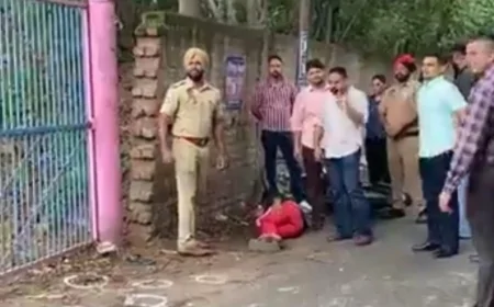 जालंधर में पुलिस मुठभेड़, डबल मर्डर केस का आरोपी गुल्लू घायल अवस्था में गिरफ्तार
