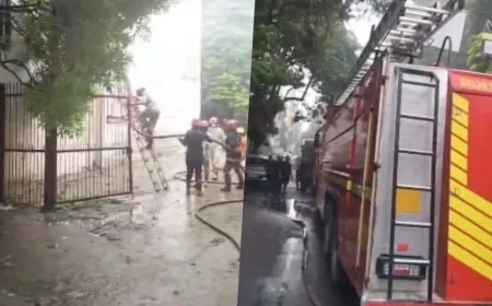 करोल बाग की बहुमंजिला इमारत में भीषण आग, पीजी में रह रहे दो छात्र सुरक्षित निकाले गए