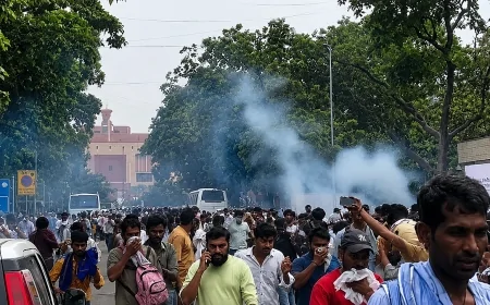 दिल्ली में सुरक्षा सख्त: संसद मार्च हिंसा के बाद 16 मेट्रो स्टेशन बंद, 10 एफआईआर दर्ज
