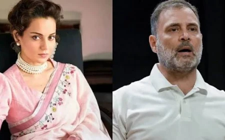 राहुल गांधी को माफी मांगनी पड़ेगी: कंगना रनौत का हमला, संसद में बयान पर बढ़ा सियासी विवाद
