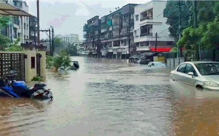 जल प्रलय से कई राज्य बेहाल: असम में बाढ़ से 47 मौतें, लाखों प्रभावित; गुजरात और महाराष्ट्र में भी हालात गंभीर