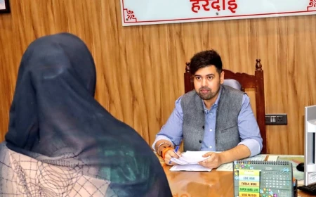 जनसुनवाई मे जिलाधिकारी ने सुनी 64 शिकायते