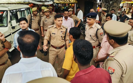 सावन की शुरुआत से पहले अलर्ट मोड में हरदोई पुलिस, एसपी ने परखी सकाहा मंदिर की सुरक्षा
