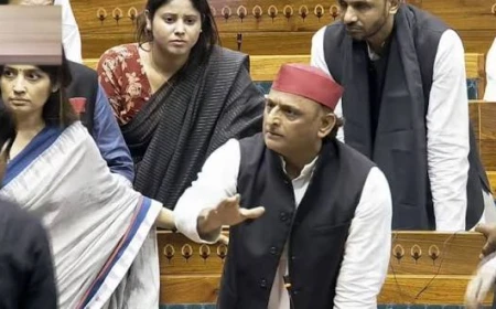 संसद में अखिलेश यादव की नाराजगी, बोले- कांग्रेस को मौका मिला, हमें क्यों नहीं?