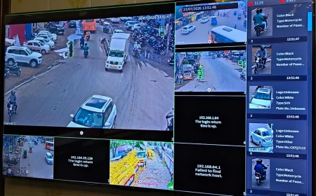हाईटेक कैमरों की निगरानी में 2 साल में 60 हजार वाहनों का चालान, 27 चौराहों पर 94 सीसीटीवी से हो रही मॉनिटरिंग