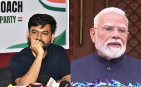 CJP प्रमुख दीपके का PM मोदी पर तंज, बोले- 'कुर्सी छोड़ें, इन्फ्लुएंसर बनें'; एंटी-पेपर लीक बिल पर भी उठाए सवाल