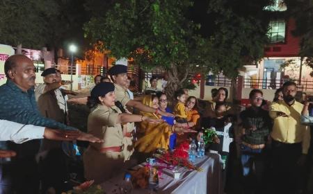 नजूल कॉलोनी में गूंजा नशामुक्ति का संदेश, एसपी हितिका वासल ने दिलाया जनसंकल्प