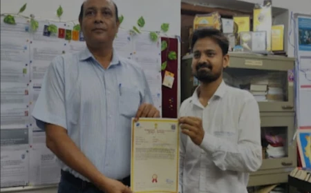 डॉ. हरीसिंह गौर विश्वविद्यालय के शोधार्थी शिवम कुमार को कैंसर उपचार संबंधी शोध पर मिला भारतीय पेटेंट