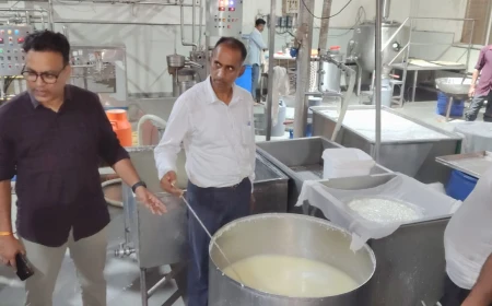 ‘खाद्य सुरक्षा विभाग द्वारा दूध, मावा, पनीर की जांच के लिये चलाया जा रहा विशेष अभियान’