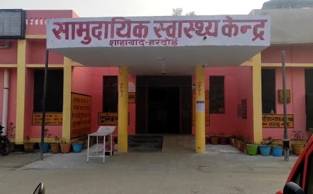 शाहाबाद: सीएचसी में मंडराते रहते हैं प्राइवेट अस्पतालों के कर्मचारी, सीएचसी प्रशासन की भूमिका संदिग्ध 