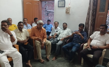 जौनपुर में श्री चित्रगुप्त भगवान पूजन महासमिति की बैठक संपन्न, संगठन विस्तार और शोभायात्रा की तैयारियों पर मंथन