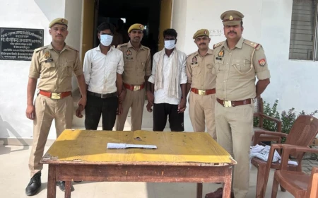 48 घंटे में सुरसा हत्याकांड का खुलासा, दो आरोपी गिरफ्तार, आला कत्ल बरामद