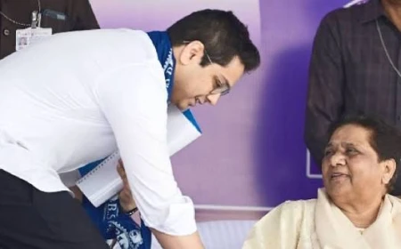 मायावती ने उम्मीदवार चयन पर दी सफाई, बोलीं- अंतिम फैसला मैं कर रही हूं, आकाश आनंद को लेकर अफवाहों पर न दें ध्यान