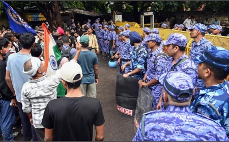 RAF ने छात्रों पर अनावश्यक बल प्रयोग की बात मानी, अधिकारियों-कार्मिकों को चेतावनी; भीड़ नियंत्रण के तरीकों पर जारी हुए नए निर्देश