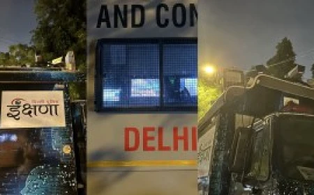 ईक्षणा वैन की निगरानी से बढ़ी प्रदर्शनकारियों की चिंता, चेहरा ढककर आंदोलन में पहुंच रहे कई छात्र