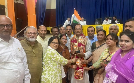 Dr. ANIL SULABH UNANIMOUSLY ELECTED PRESIDENT OF THE SAHITYA SAMMELAN