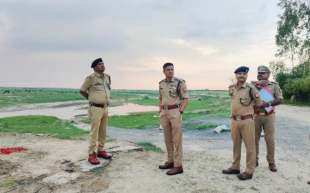 श्रावण मास कांवड़ यात्रा को लेकर एसपी ने राजघाट का किया निरीक्षण, सुरक्षा व्यवस्था पर दिए आवश्यक निर्देश