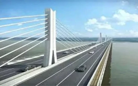 Rs. 1,564B CRORE FOUR-LANE HW AND GANGA BRIDGE