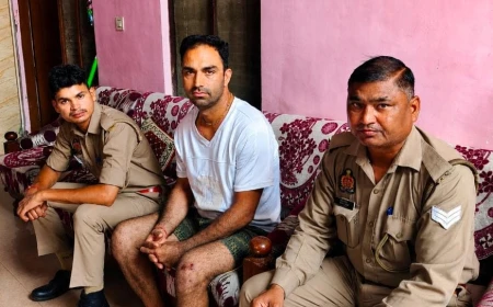 दिल्ली रवाना होने से पहले कांग्रेस नेता दीपक पाराशर को किया गया हाउस अरेस्ट