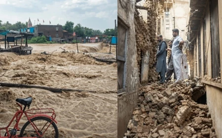 पहाड़ों में बारिश बनी आफत: कुलगाम में बादल फटने से बाढ़, कई घरों में मलबा; कई जिलों में स्कूल बंद