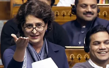 'भाजपा को शर्म भी नहीं आती': धर्मेंद्र प्रधान के स्वागत पर प्रियंका गांधी का हमला, बोलीं- क्यों बना रहे सुपरस्टार?
