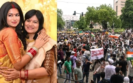 धर्मेंद्र प्रधान के इस्तीफे के बाद NDA नेताओं के बच्चों की अलग राह, सोशल मीडिया और प्रदर्शनों में जताई खुशी