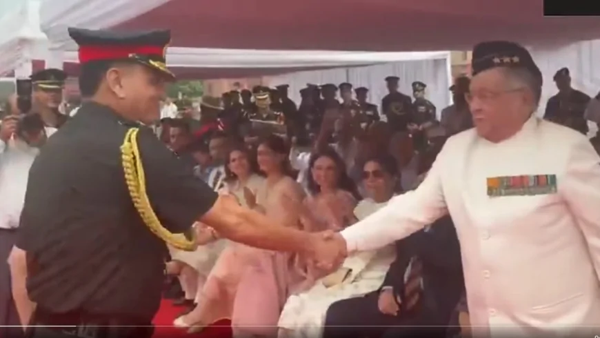 Army Chief Salutes His Father, Receives Salute from Brother; Emotional Moment Goes Viral