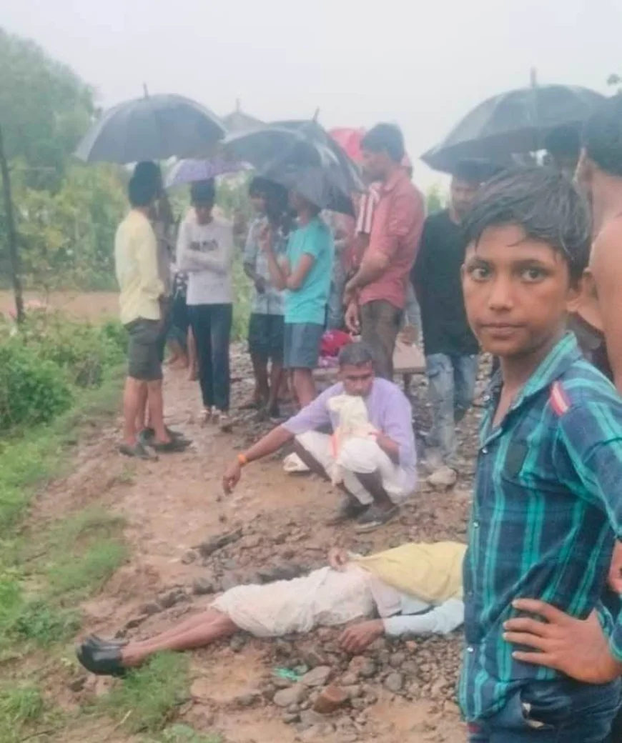 गुना में करंट से किसान की मौत, बारिश के बीच जमीन पर पड़ी बिजली लाइन बनी काल