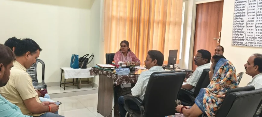 आरोन में जनसमस्याओं के निराकरण को लेकर बैठक आयोजित