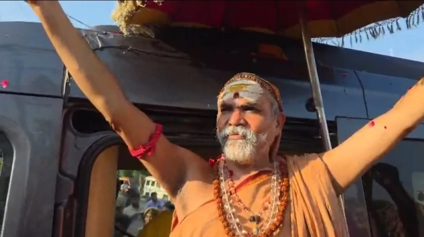 शाहाबाद: चोर कभी चोर को नहीं पकड़ता, सिपाही पकड़ता है- शंकराचार्य