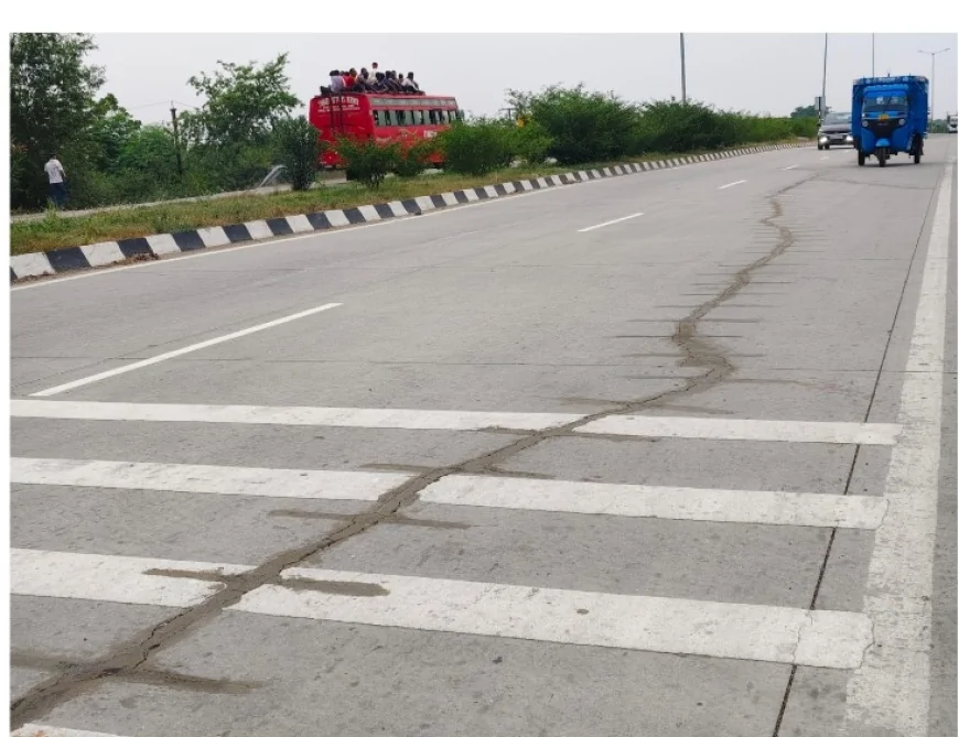 NHAI ATTRIBUTES ROAD CRACK TO HEAVY TRUCK MOVEMENT