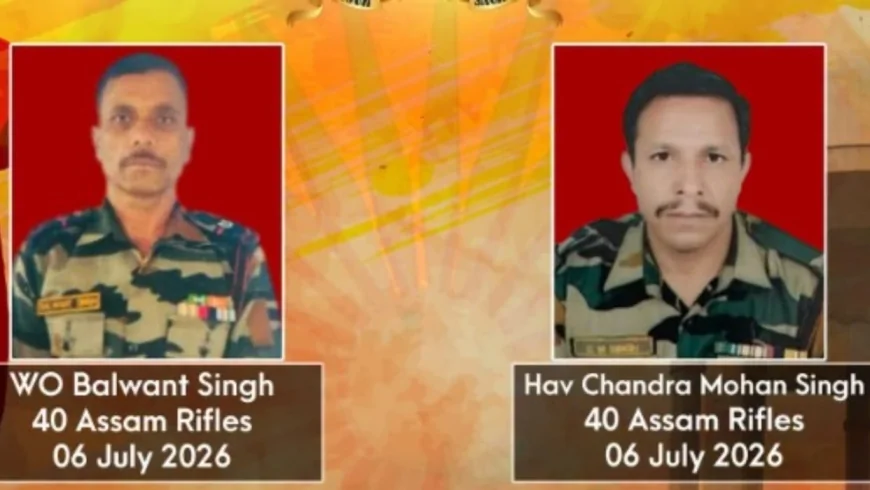 मणिपुर के उखरुल में उग्रवादी हमला, असम राइफल्स के दो जवान बलिदान; हमलावरों की तलाश तेज