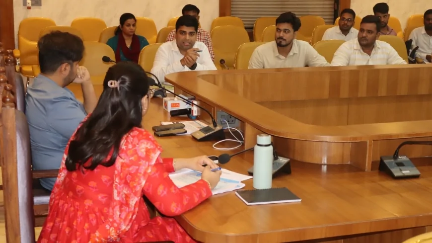 जिलाधिकारी की अध्यक्षता मे हुई जल जीवन मिशन की बैठक