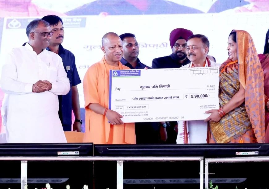 819 करोड़ की 99 विकास परियोजनाओं की सौगात, सुलतानपुर पहुंचे सीएम योगी