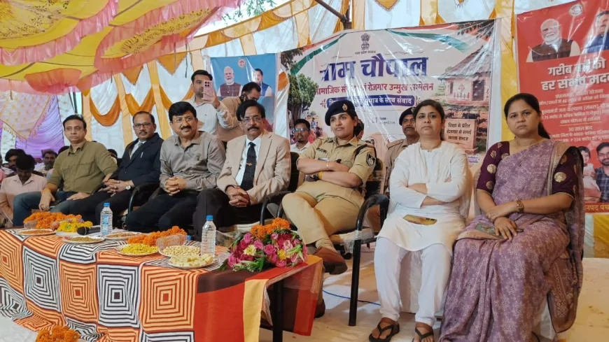 ग्राम चौपाल में जिला प्रशासन ने विमुक्त-घुमक्कड़ समाज से किया संवाद, शिक्षा, रोजगार और नशामुक्ति पर दिया जोर