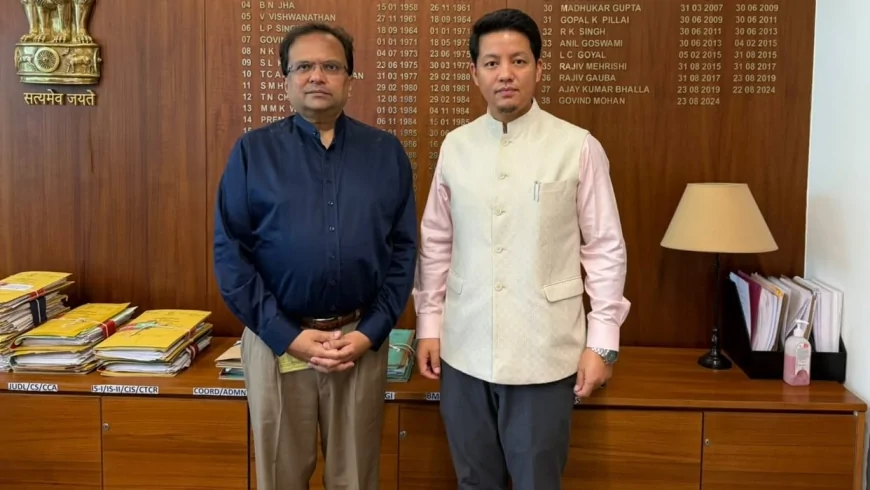 सिक्किम के सांसद इंद्र हांग सुब्बा ने गृह सचिव से की मुलाकात, सीमा सड़क और लिम्बू-तामांग आरक्षण का मुद्दा उठाया
