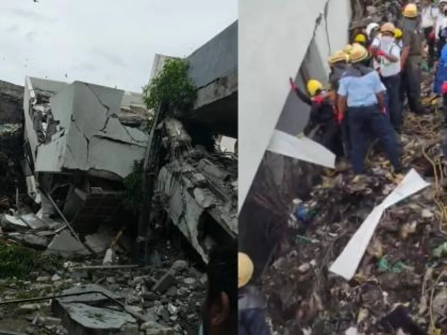पुणे में भारी बारिश के बीच बड़ा हादसा, कचरे का ढेर इमारत पर गिरा; 9 लोगों को बचाया गया