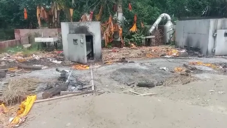 3 करोड़ का आधुनिक शवदाह गृह 12 साल से बंद, कफन रखने के काम आ रही इमारत