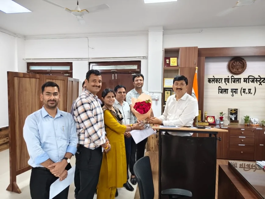 नायब तहसीलदार/प्रभारी तहसीलदारों के तहसीलदार पद पर पदोन्नत होने पर कलेक्टर ने दी शुभकामनाएं
