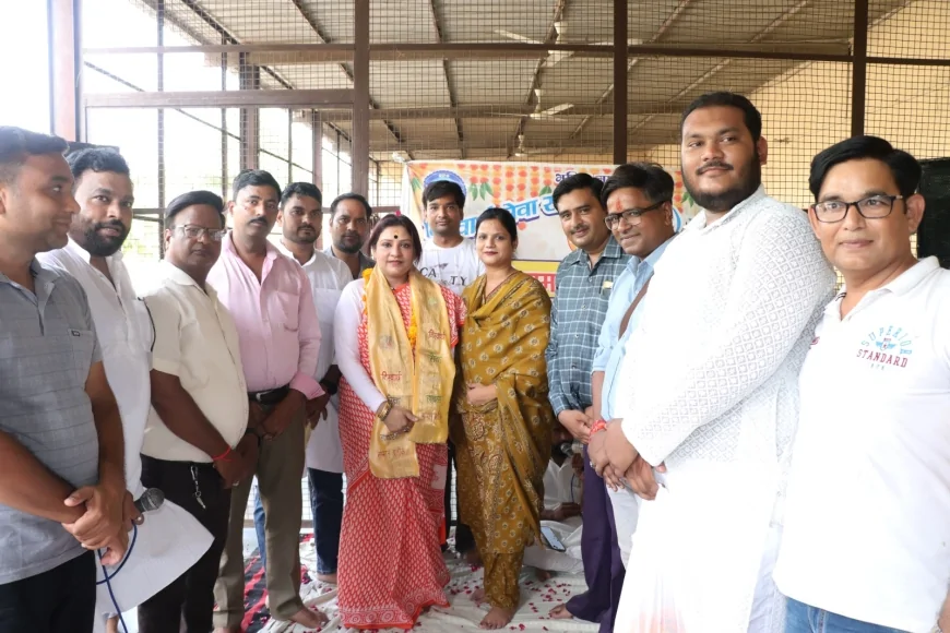 महाप्रभु जगन्नाथ रथ यात्रा के उपलक्ष्य में वृद्धाश्रम में गूंजा श्री हरिनाम संकीर्तन
