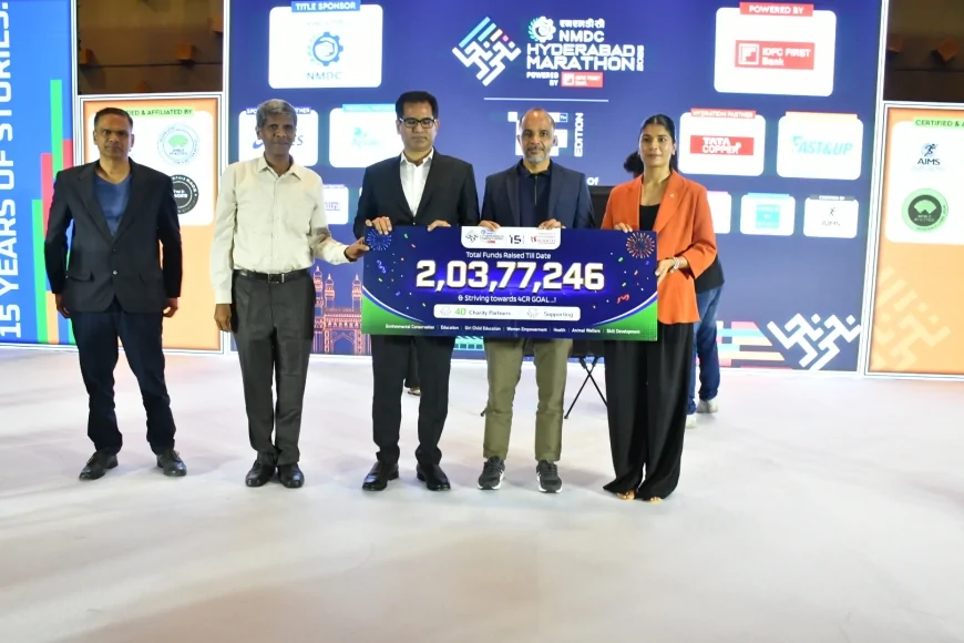 15th NMDC Hyderabad Marathon to Be Held on August 29–30, Over 32,000 Runners Expected