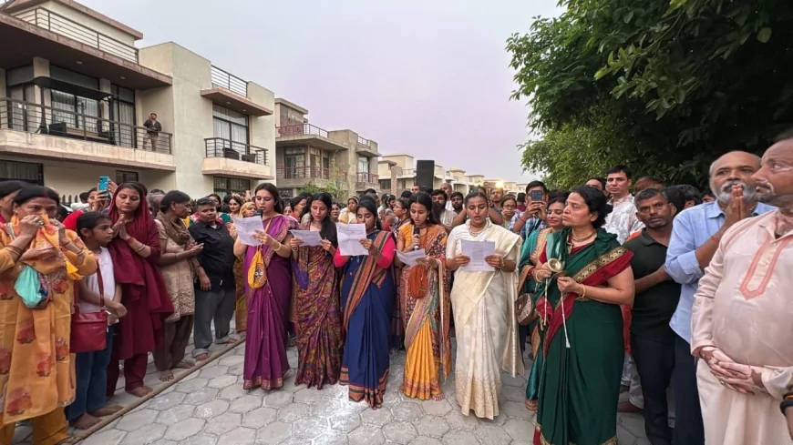 वृंदावन चंद्रोदय मंदिर में निकली भगवान जगन्नाथ की भव्य रथयात्रा, हजारों श्रद्धालुओं ने खींचा रथ
