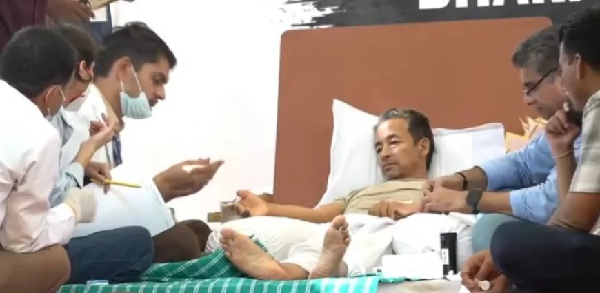 20वें दिन भी जारी सोनम वांगचुक की भूख हड़ताल, बोले- "20 जुलाई तक जिंदा रहूंगा, नहीं तो भूत बनकर वापस आऊंगा"