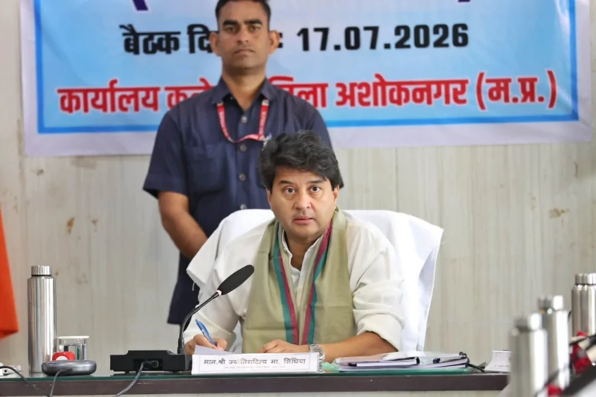 अशोकनगर को विकास की नई रफ्तार, ₹5,200 करोड़ की परियोजनाओं की हुई समीक्षा