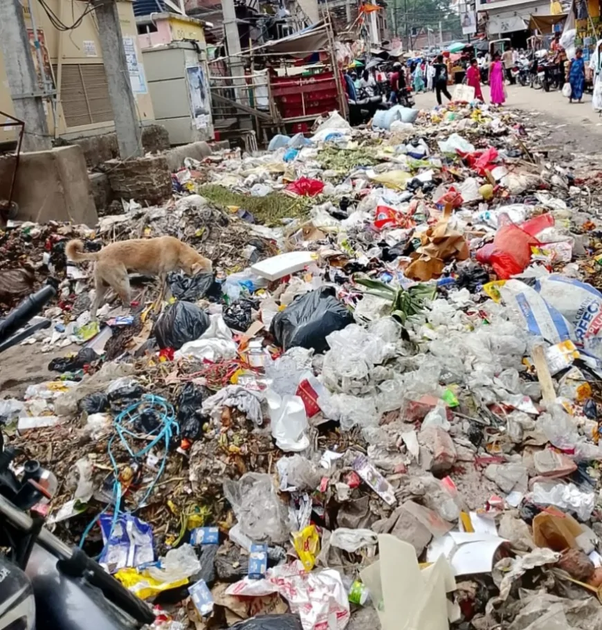 CONCERNS OVER INFECTION RISK DUE OT LACK OF GARBAGE COLLECTION