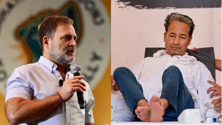राहुल गांधी ने सोनम वांगचुक को अस्पताल ले जाने की कार्रवाई पर सरकार को घेरा, दिल्ली पुलिस ने हाईकोर्ट के आदेश का दिया हवाला